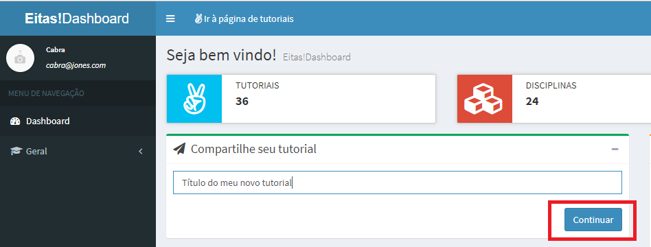 titulo do tutorial